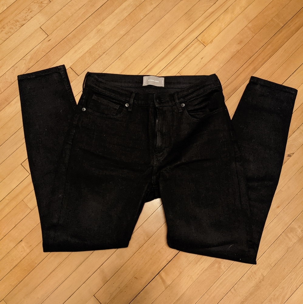 Everlane black denim jeans